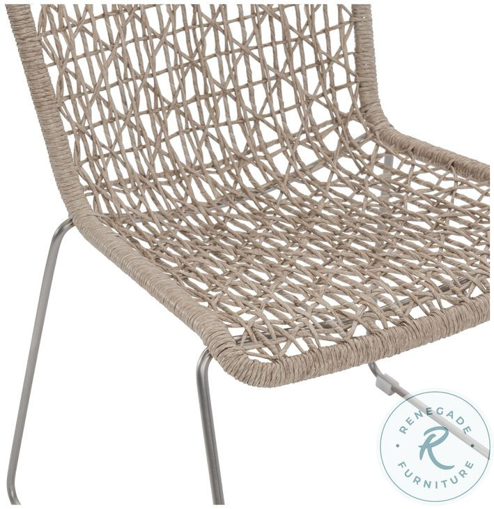 Carmel Hazelnut Outdoor Side Chair Set of 2