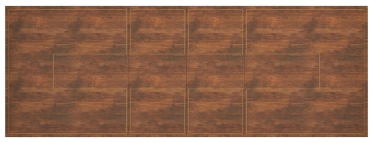 Boulevard Auburn 82" Rectangular Dining Table