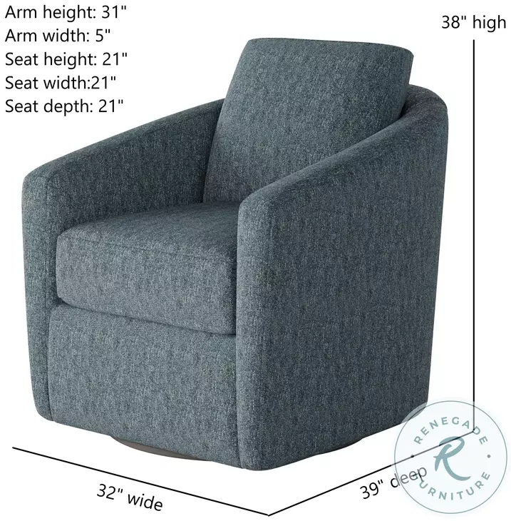 Daisey Athens Pond Swivel Glider