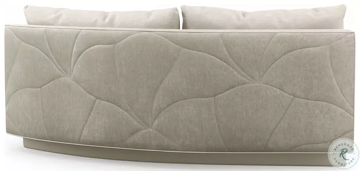 Fanciful Cream And Tonal Grey Sectional