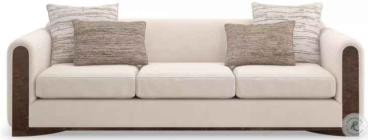 Dimitri Caracole Upholstery Eggshell 102" Sofa