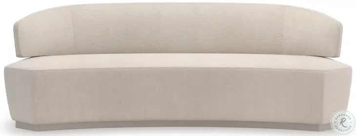 Olympia Caracole Upholstery Ivory Performance Fabric 94" Sofa