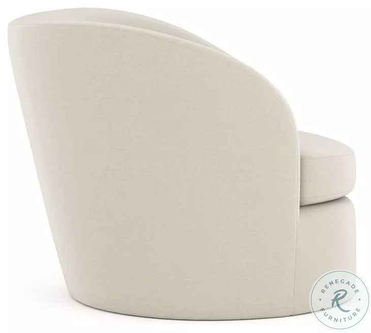 Quasi Ivory LAF Swivel Chair