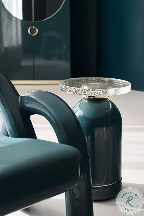 Gelee Peacock Accent Chair