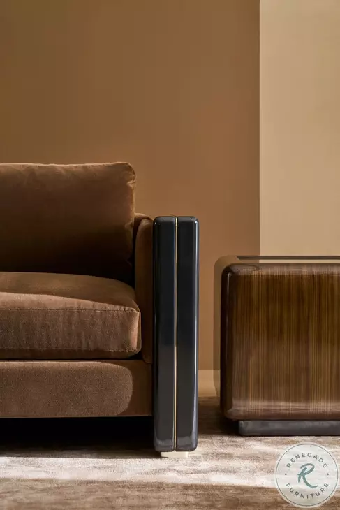 Gelee Caramello Gloss Square Accent Table