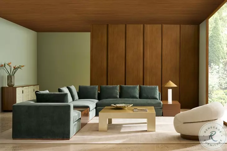 Bello Retro Walnut Rectangle Cocktail Table