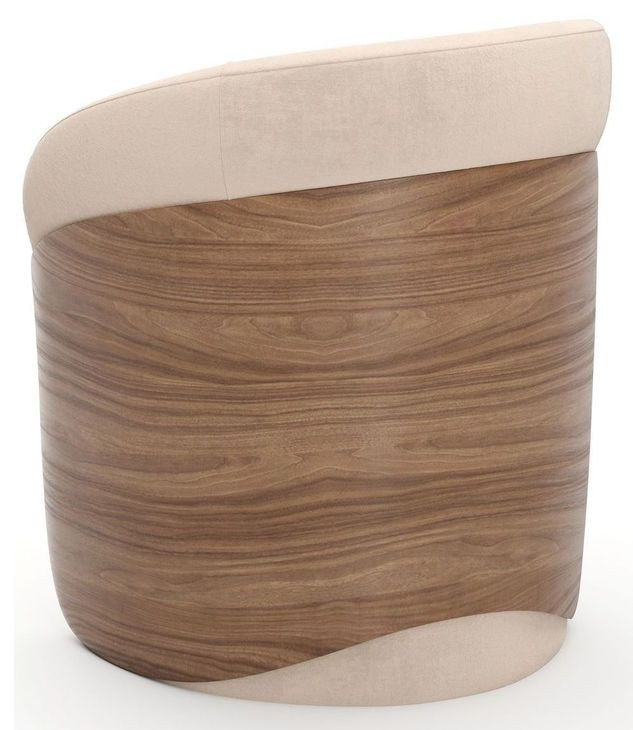 Fleur Ivory and Porcini Upholstered Dining Chair