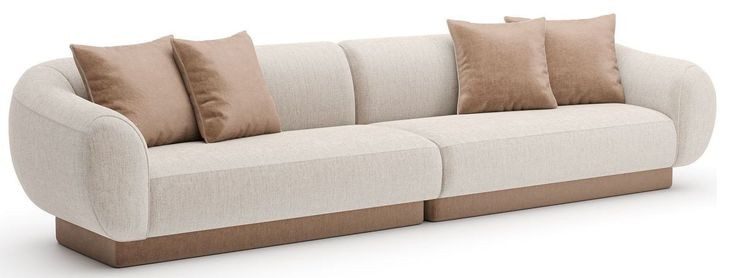 Seta Oatmeal 2 Piece Modular Sectional
