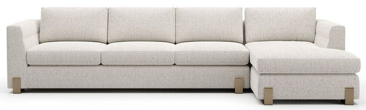 Counter Balance Birch 2 Piece Large Modular Sectional with RAF Chaise