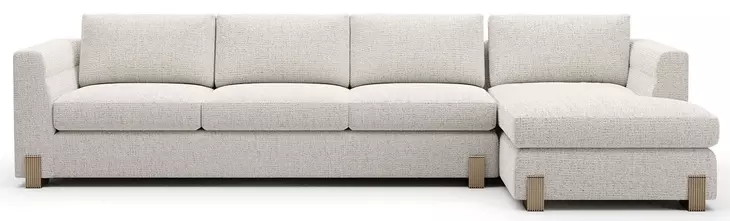 Counter Balance Birch 2 Piece Large Modular Sectional with RAF Chaise