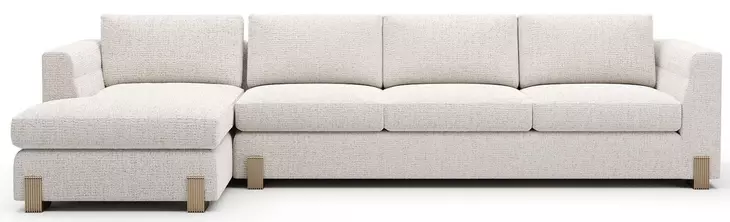 Counter Balance Birch 2 Piece Large Modular Sectional with LAF Chaise
