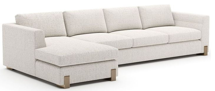 Counter Balance Birch 2 Piece Large Modular Sectional with LAF Chaise