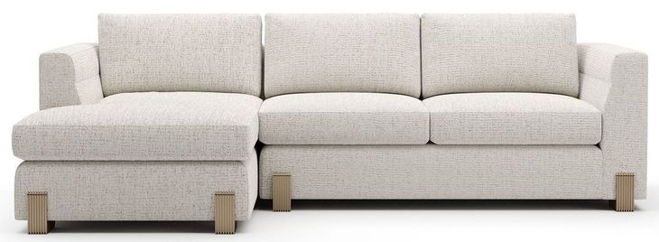 Counter Balance Birch 2 Piece Small Modular Sectional with LAF Chaise