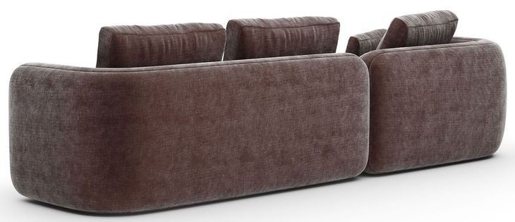 Overlap Dark Taupe Modular Sectional