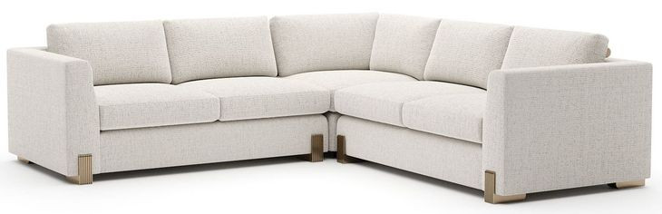 Counter Balance Birch 3 Piece Small Modular Sectional