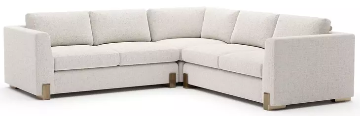 Counter Balance Birch 3 Piece Small Modular Sectional