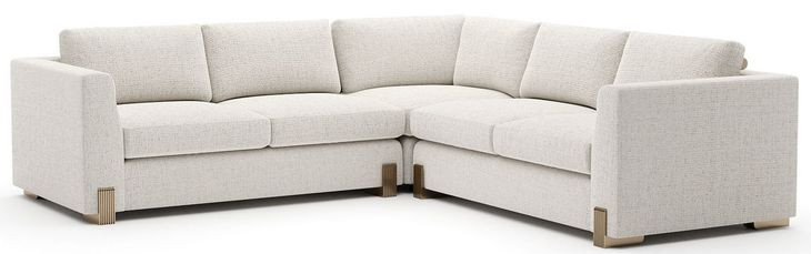 Counter Balance Birch 3 Piece Small Modular Sectional