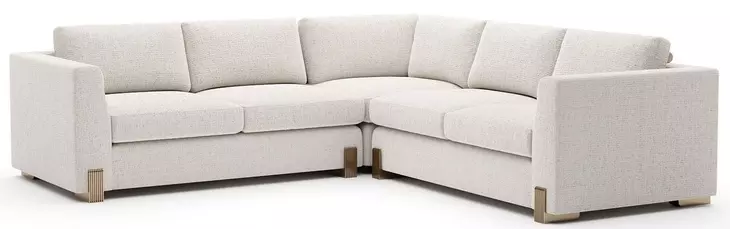 Counter Balance Birch 3 Piece Small Modular Sectional