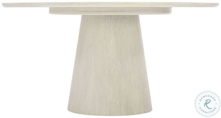 Alexa Beige and Tan 60" Round Dining Table