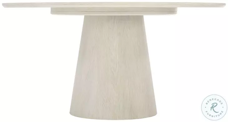 Alexa Beige and Tan 60" Round Dining Table