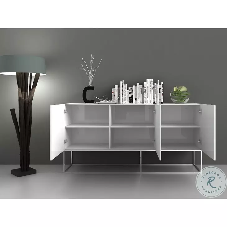 Vizzione Off White Buffet