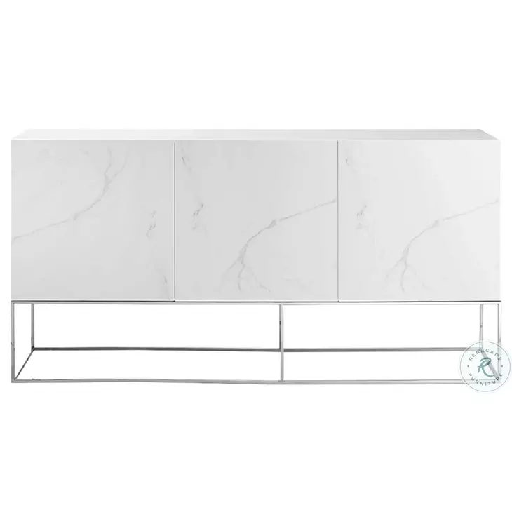 Vizzione Off White Buffet