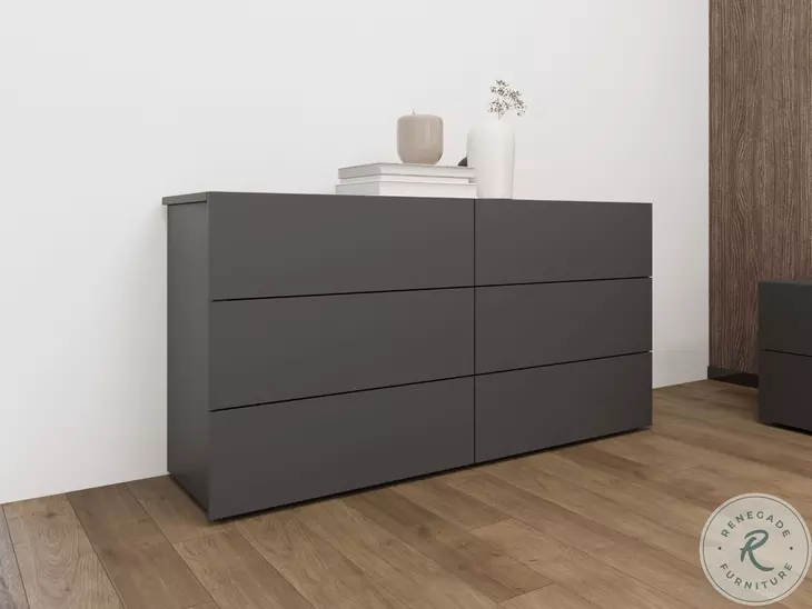 Ayla Matte Gray Dresser