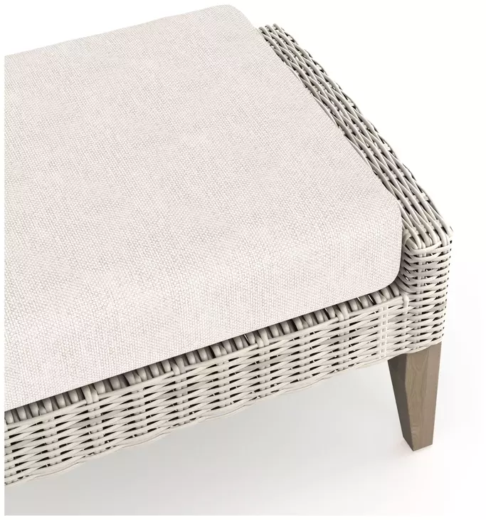 Carezza Taupe and Natural Upholstered 5 Piece Conversation Set