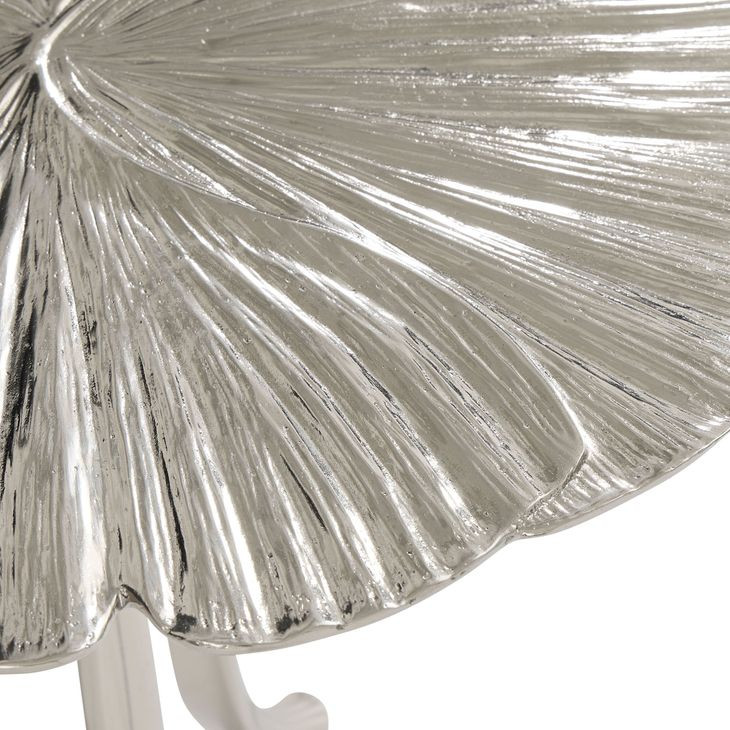 Annabella Satin Nickel End Table