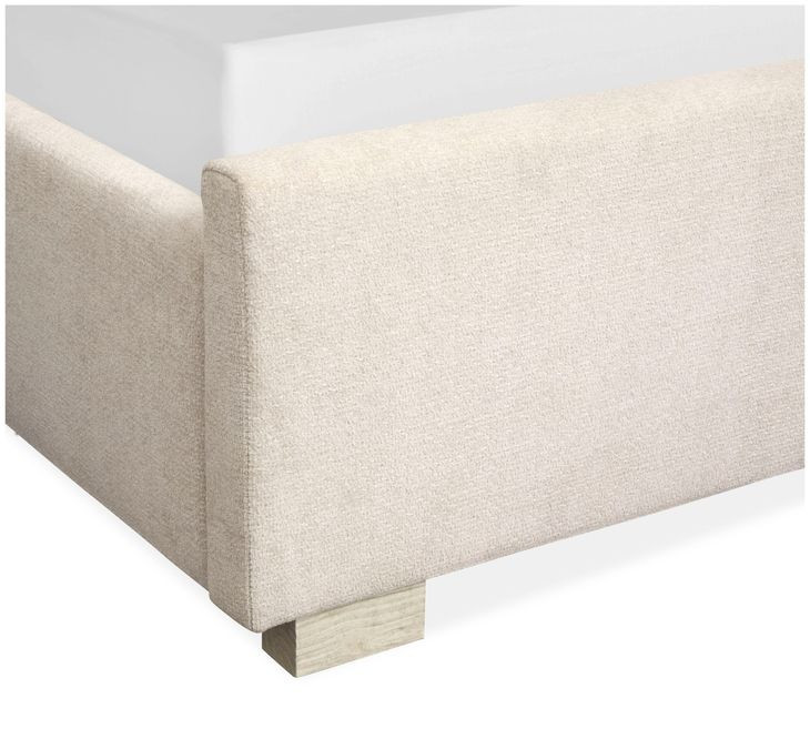 Moonwater Misty Cloud California King Upholstered Sleigh Bed