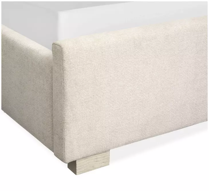 Lorelei Misty Cloud King Upholstered Sleigh Bed
