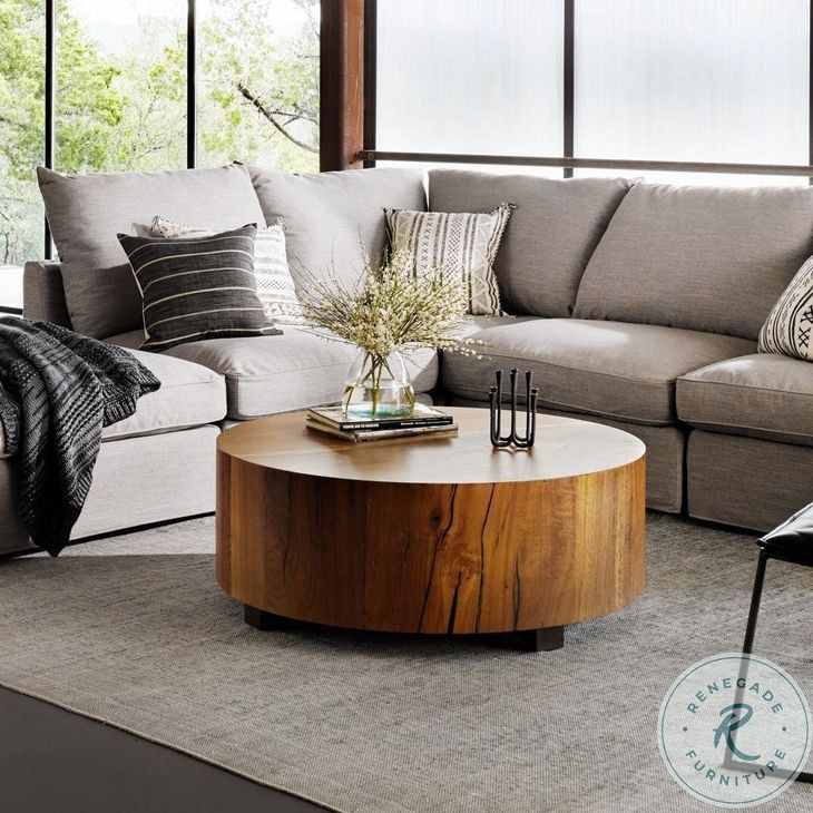 Hudson Natural Yukas Resin Coffee Table