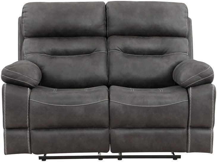 Rudger Gray 62" Manual Reclining Loveseat