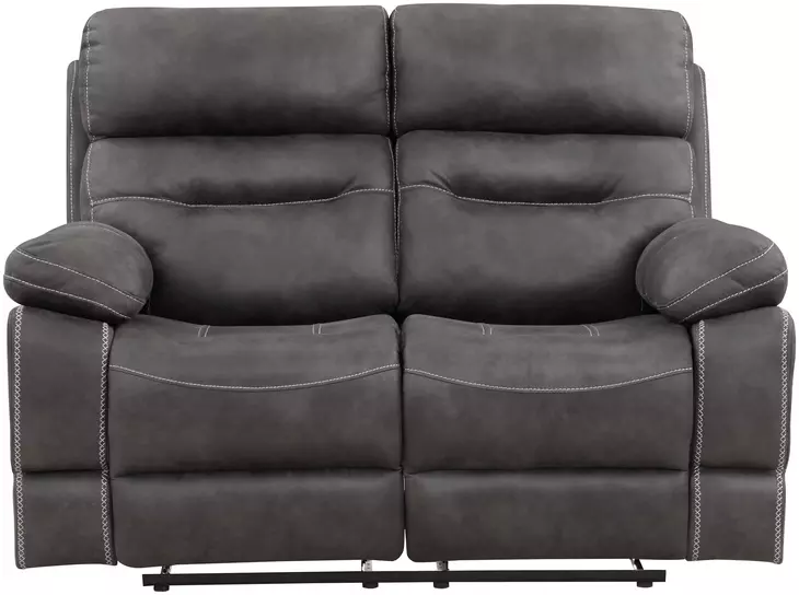 Rudger Gray Manual Reclining 62" Loveseat