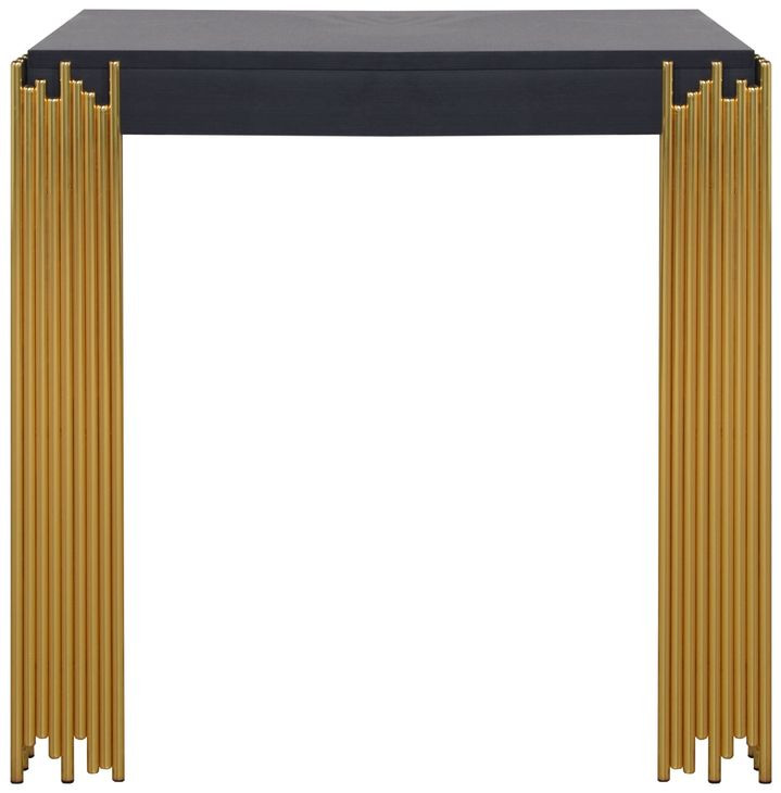 Empire Black Square End Table
