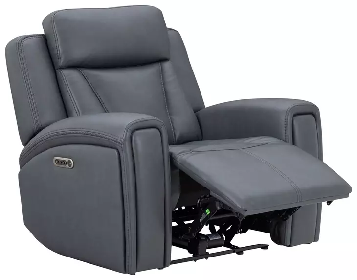 Maveric Bette Lapis Zero Gravity Triple Power Reclining Living Room Set with Drop Down Table and USB Charging