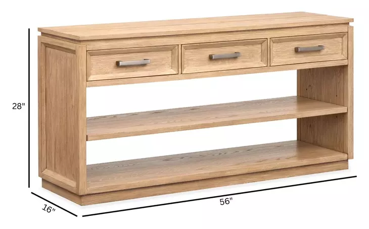 Burnham Sable Dusk Rectangular Sofa Table