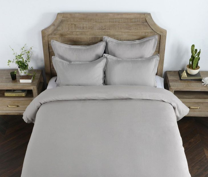 Harlow Gray Queen Duvet