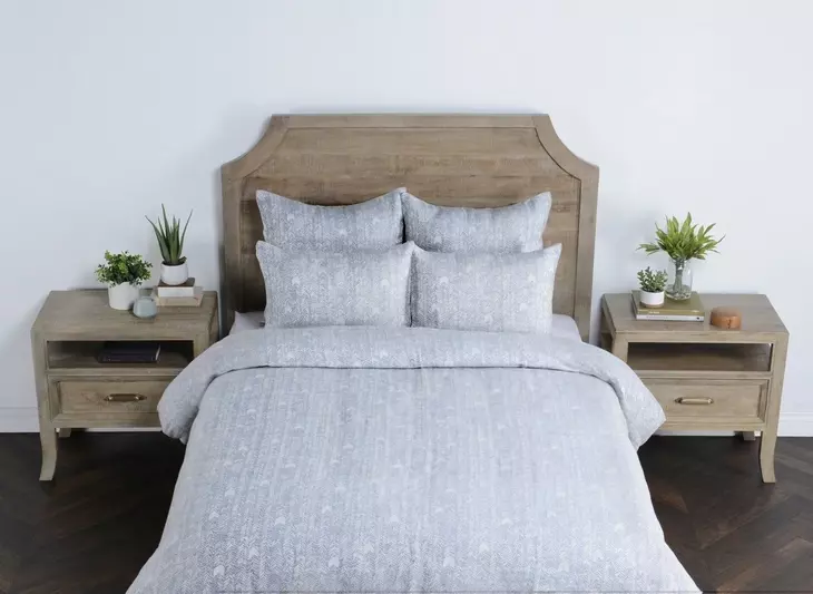 French Herringbone Storm King Sham