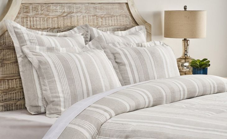 Dale Ivory King Sham