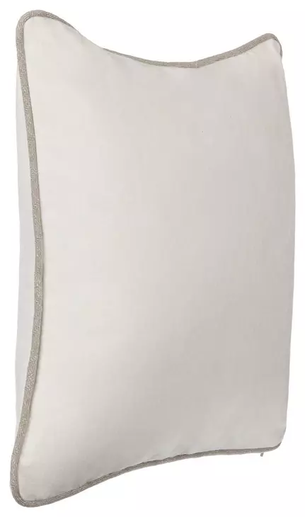 Heirloom Velvet Ivory 18 x 18" Accent Pillow Set of 2