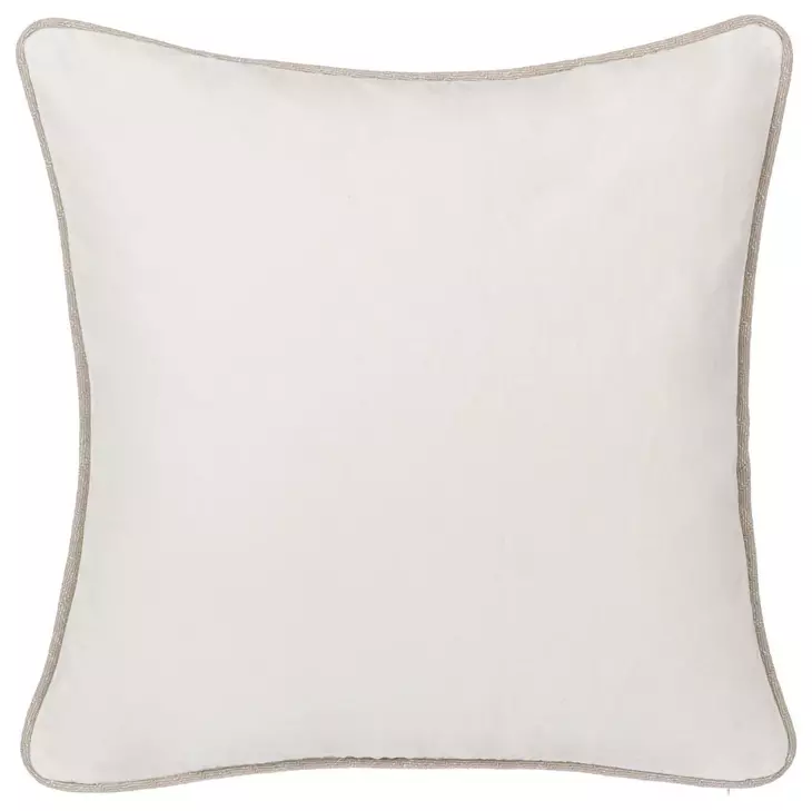 Heirloom Velvet Ivory 18 x 18" Accent Pillow Set of 2