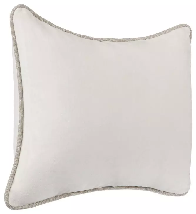 Heirloom Velvet Ivory Rectangular Accent Pillow Set of 2