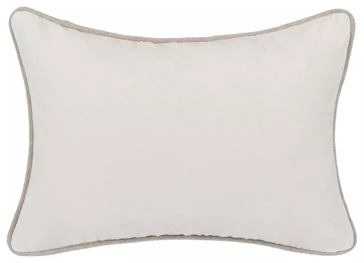 Heirloom Velvet Ivory Rectangular Accent Pillow Set of 2