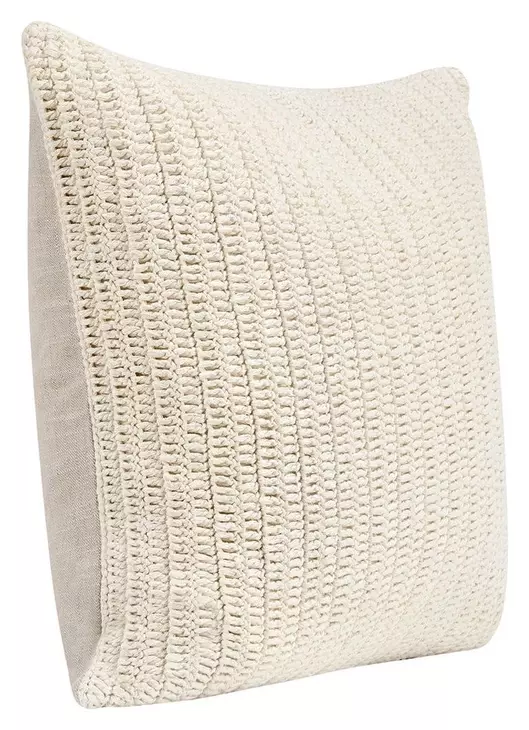 Macie and Rina Ivory Square Accent Pillow Set of 2