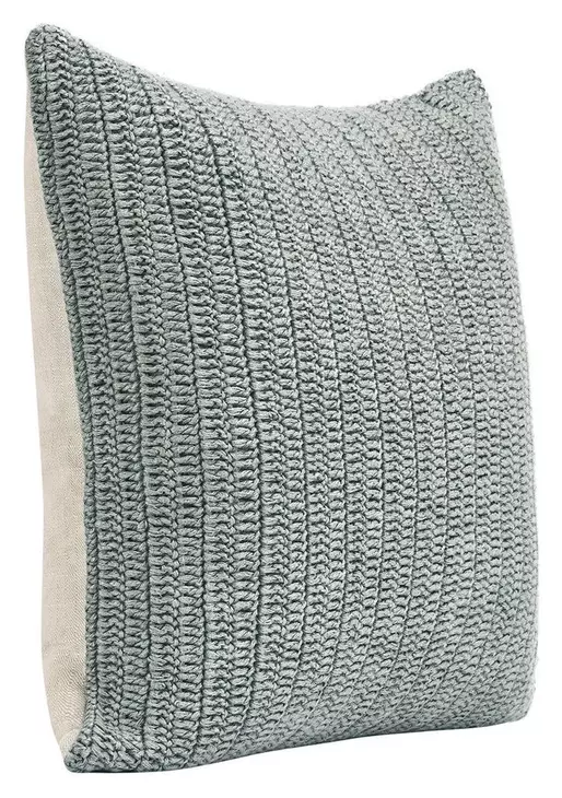 Macie and Rina Stone Gray Square Accent Pillow Set of 2