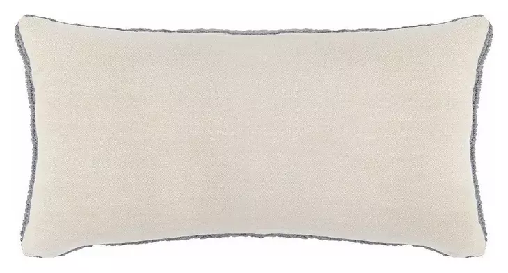 Macie and Rina Stone Gray Rectangular Accent Pillow Set of 2