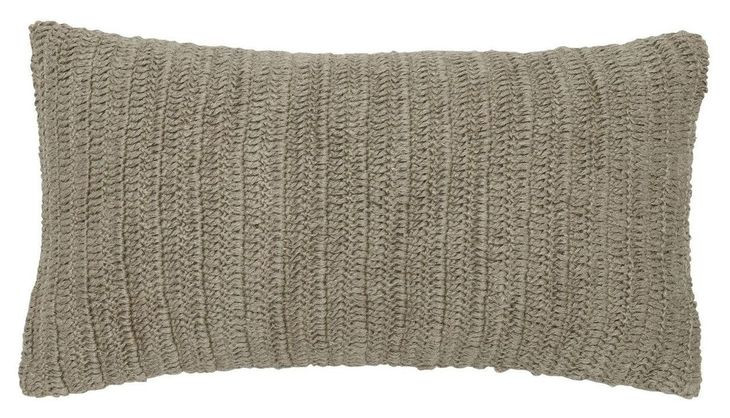 Macie and Rina Natural Rectangular Accent Pillow