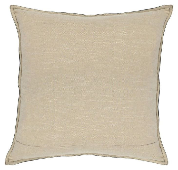 Soco Leather Dumont Chestnut 22 x 22" Accent Pillow