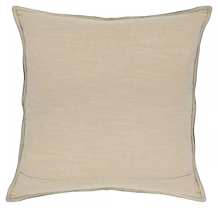 Soco Leather Dumont Chestnut 22 x 22" Accent Pillow Set of 2
